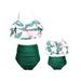 Kiapeise Baby Girls Bikini Swimsuit Set Family Matching Mother Girl Swimwear Baithing Suit