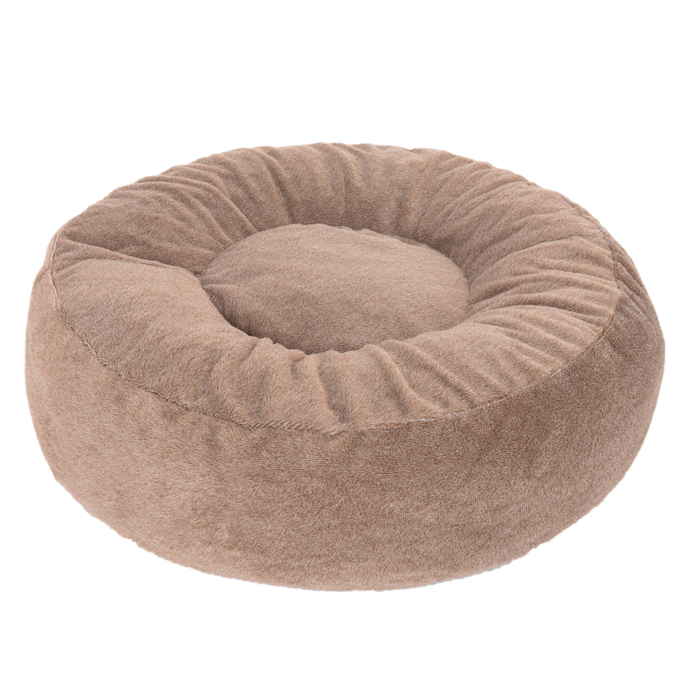 65cm Grey Replacement Cover Fluffy Dog Bed Dog Beds & Baskets