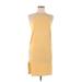 WeWoreWhat Casual Dress - Slip dress: Yellow Dresses - Women's Size Medium