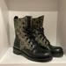 Louis Vuitton Shoes | Louis Vuitton Combat Boots | Color: Black/Green | Size: 38