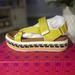 Tory Burch Shoes | Brand New Tory Burch Sport Sandal Nylon Webbing/Eva Yellow/Caramel Corn | Color: Tan/Yellow | Size: 6