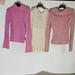 Free People Sweaters | Lot Of 3 Women's Sweaters Free People, Abercrombie, Ae Fit Medium | Color: Cream/Pink | Size: M