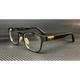 Gucci Accessories | Gucci Gold Men's 52mm Eyeglasses | Color: Black/Gold | Size: 52mm-20mm-145mm