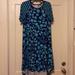 Lularoe Dresses | Lularoe Carly Medium | Color: Blue | Size: M