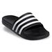 Adidas Shoes | Adidas Adilette Slides Men Size 11 Black White 3 Stripe Unisex Or Women Size 12 | Color: Black/White | Size: 12