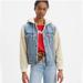 Levi's Jackets & Coats | Levi’s Ex-Boyfriend Sherpa Denim Hooded Jacket Women’s Large | Color: Blue/White | Size: L