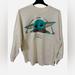 Disney Shirts | Disney Star Wars Size Largethe Mandalorian Baby Yoda Grogu Cotton Spirit Jersey | Color: Cream | Size: L