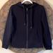 J. Crew Tops | J.Crew Women’s Navy Hooded Zip Up Sweatshirt | Color: Blue | Size: Xs