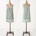 Anthropologie Dresses | Anthropologie Moulinette Soeurs Blue Cream Shift Dress Sz 2 | Color: Blue/Cream | Size: 2