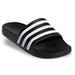 Adidas Shoes | Adidas Adilette Slides Men Size 11 Black White 3 Stripe Unisex Or Women Size 12 | Color: Black/White | Size: 11