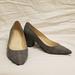 Nine West Shoes | Nine West Black/Gray/White Glen-Plaid Mid-Heel Pumps. Size 7.5 | Color: Black/Gray | Size: 7.5