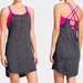 Athleta Dresses | Athleta Hidden Agenda Strappy Tunic Athleisure Tank Dress Gray And Pink Medium | Color: Pink | Size: Medium