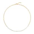 Multicolor 12 Constellations Crystal Necklace – 18k Gold Crystal Beaded Necklace – Dainty Gold Crystal Necklace for Women – Rainbow Gemstone Necklace with 12 Gemstones (Libra)