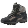 Schnürboots WALDLÄUFER "HOLLY", Damen, Gr. 8,5 (42,5), schwarz (schwarz, beige), Nubukleder, Textil, kontrastfarbene Details, sportlich, Schuhe, Outdoor, Trekking, Schnürschuh mit TEX-Membran, H-Weite