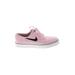 Nike Sneakers: Pink Solid Shoes - Women's Size 5 1/2 - Round Toe