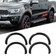 Extension de passage de roue pour Ford Ranger fusées d'ailes noires accessoires de voiture à