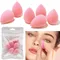 Mini éponge de maquillage pour poudre cosmétique, houppette sèche et de support, correcteur, fond de teint liquide, accessoires de beauté pour femmes, 6 pièces