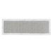 Gray/White 96 x 30 W in Area Rug - MacKenzie-Childs Sterling Check® Chunky Sisal/Wool Rug Wool/Jute & Sisal | 96 H x 30 W in | Wayfair 348-04223