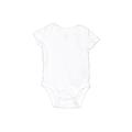 Baby Gap Short Sleeve Onesie: White Solid Bottoms - Size 12-18 Month