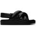 Black Spencer Sandals