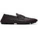 Dolce&gabbana Brown Deerskin Driver Loafers