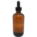 African Musk Scented Body Oil Fragrance [Glass Dropper Top - Brown Amber Glass - Green - 4 oz.]