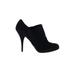 Miu Miu Heels: Slip-on Stilleto Cocktail Party Black Print Shoes - Women's Size 39 - Almond Toe