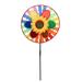Takeoutsome Garden Decoration Outdoor Windmill Double-layer Sequined Sunflower Windmill