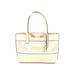 Calvin Klein Tote Bag: Ivory Print Bags