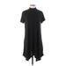 Bailey Blue Casual Dress - High/Low: Black Solid Dresses - Women's Size Medium