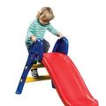 Kids Slide ZPL Kids Folding Slide Playset for Indoor Outdoor Backyard Safe Toy for Toddler First Slide Plastic Play Slide