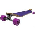 Maple Drop Down Longboard Purple With 76Mm 80A Wheels Speed Board
