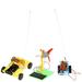 Remote Control Car 2 Sets DIY STEM Kit Children Toy Childrens Toys Teenager Rc Cars for Kids Plastic Student