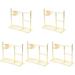 Home Decor 5 Sets Office for Women Desk Mini Hanger Coat Iron Child