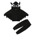 Newborn Infant Baby Batman Costume Dark Knight Child s Batman Costume Cotton Outfits Black Long Sleeve Hooded Sweater Batsuit + Pant Two Piece Outfits Set