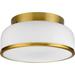 Progress Lighting - Parkhurst - 30W 2 LED Flush Mount In Traditional Style-5.12