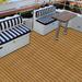 EVA Foam Teak Marine Boat Sheet Flooring Mat Yacht Carpet Decking Pad 95 x24