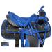 Western Trail Cordura Barrel Show Pleasure Royal Blue Saddle Tack 14 15 16 17 18 (18 )