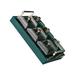 Snack Storage Box Multi-grid Tray Aluminum Alloy Nut Assortment Metal Serving Office Dried Fruit