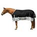 Dura-Tech Viking Surcingle Medium Horse Turnout Sheet | Color Black/Gray | Size 82