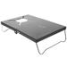 Outdoor Folding Table Portable Card Stove Furniture Camping Travel Fishing Picnic (silver) Grill Aluminum Alloy Foldout