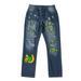 Womens Golf Pants St. Patrick Printing Jeans For Women s Pull On Mid Rise Stretch Classic Jeans Petite Sweatpants For Women