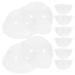 20 Pcs Transparent Semicircle Cover Plastic Food Cover Clear Food Cover Cup Cake Stand Clear Cake Stand Food Snack Cover