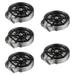 Automatic Glass Washer Set of 5 Cup Rinser Sink Attachment Accessories Faucet Cleaner Stainless Steel