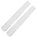 Vanity Table Dresser 2 Pcs Lockers for Storage Drawer Slides Basket Track Plastic Accessories Multi-purpose Kitchen Bedroom Dormitory Box Strip (track (2 Pieces)) Multipurpose White The Hips