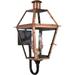 23.5 inch Outdoor Wall Lantern Traditional Brass/Steel Approved for Wet Locations-Aged Copper Finish Bailey Street Home 71-Bel-619792