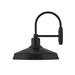 1 Light Medium Outdoor Wall Lantern in Industrial Style 16 inches Wide By 16.5 inches High-Black Finish Bailey Street Home 81-Bel-4442195