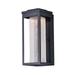 Salon LED 1-Light Outdoor Wall Black