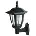 Huge Savings! Uhuya 1 Pack Solar Wall Lanterns Outdoor Waterproof Solar Powered Sconce Lights Wall Mount Vintage Outdoor Wall Lantern Lamp for Garden Patio Garage Front Door A