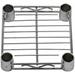 8 D X 8 W Chrome Wire Shelving With 1 Tier Shelf Weight Capacity 800Lbs Per Shelf